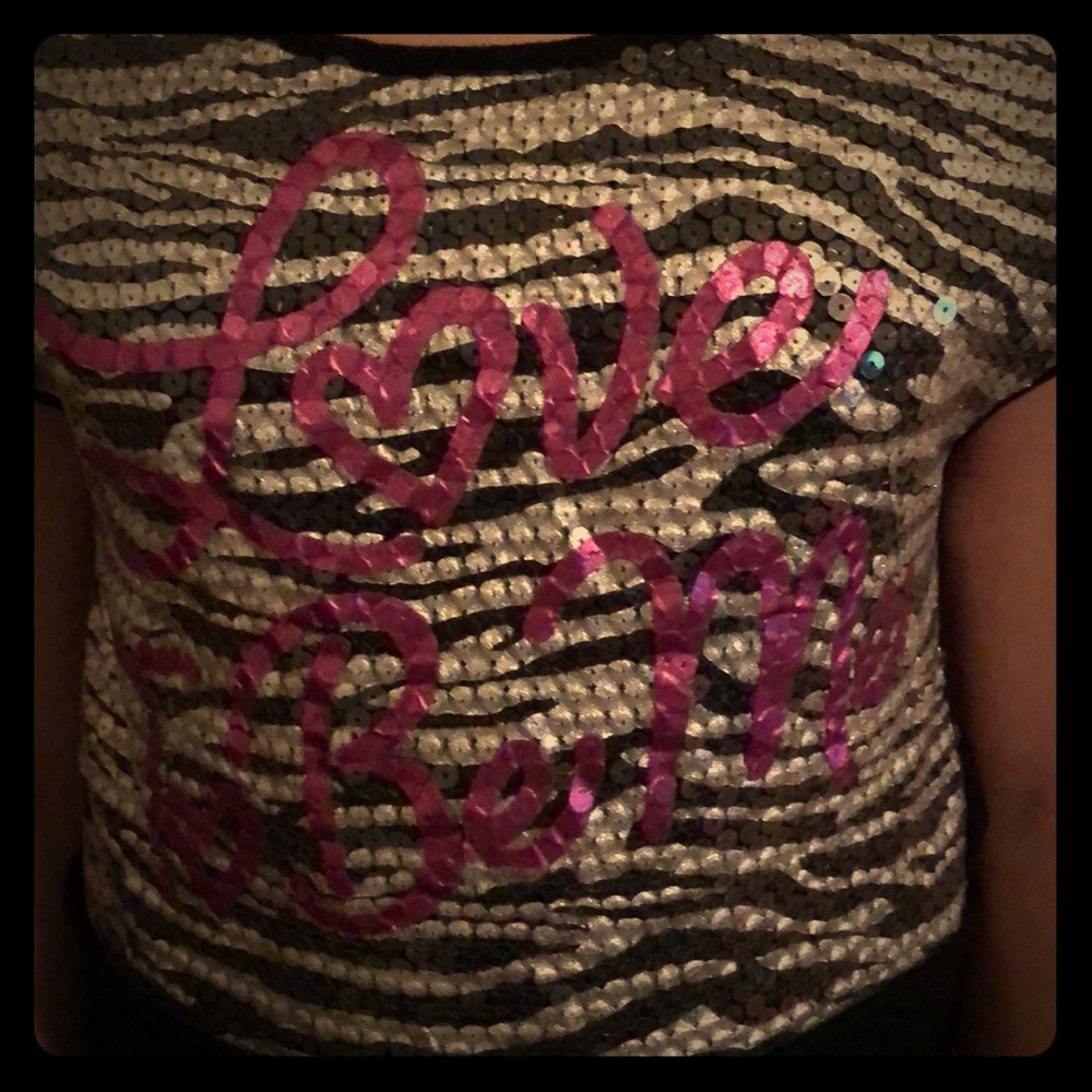 Justice crop top